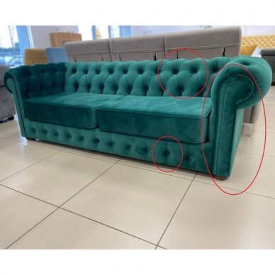 Dvivietė sofa "CHESTERFIELD" 5