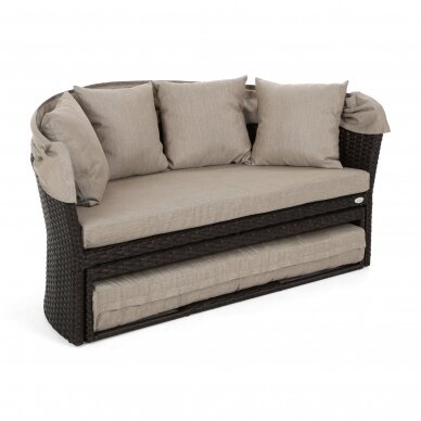 Lauko sofa SYDNEY BROWN 4