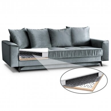 Trivietė sofa - lova 5