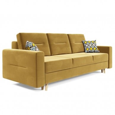 Trivietė sofa - lova